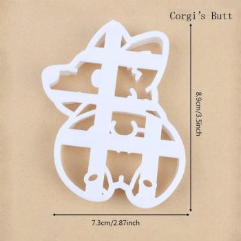 Corgi Shaped Cookie Cutters