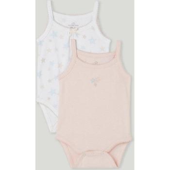 Pack de bodies de algodón para bebé niña Cotton Juice
