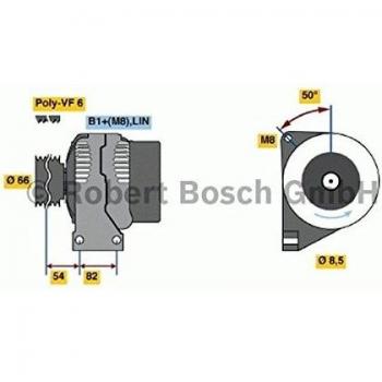 BOSCH 0 986 047 380 Alternatore auto