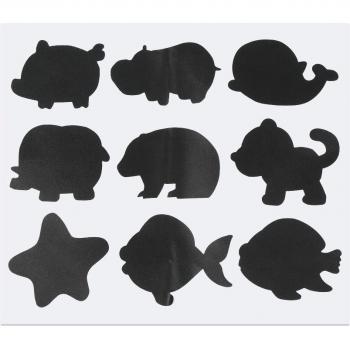 Autocollants Animaux pour Épices et Pots en Maternelle