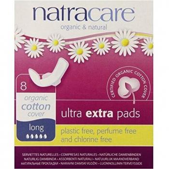 Serviettes NATRACARE Ultra extra pads Long 8 pcs