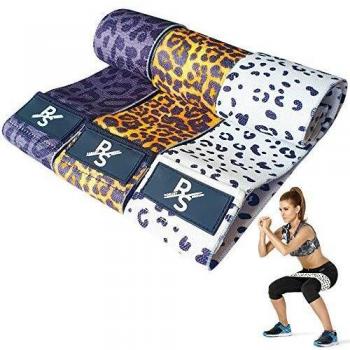 VibeSquat Leopard Print Glute Bands