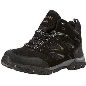 Regatta Holcombe Iep Mid Hiking Boots Black / Granite UK 9.5 male
