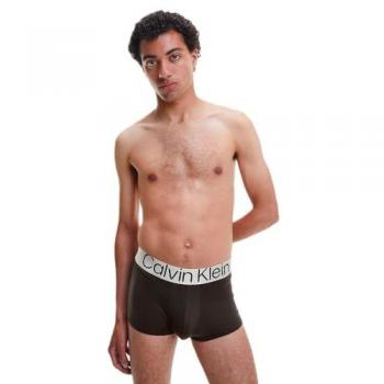 CK Low‑Rise Boxer Bundle – 3 Pieces (Blue Shadow, Grey Sky, Black), Size XS