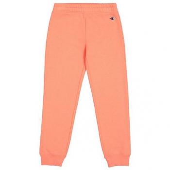 Pantalons Champion pour enfants en corail avec finitions côtelées
