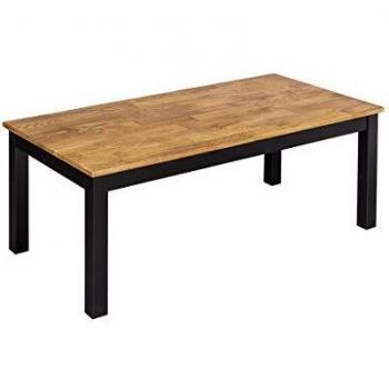 LPD Furniture Copenhagen Oak & Black Modern Living Room Range