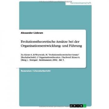 Evolutionstheoretische Ansätze bei der Organisationsentwicklung