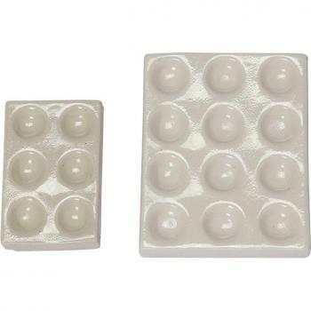 White 6/12 Hole Laboratory Reaction Plate