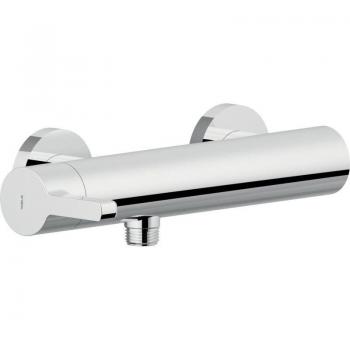 LR116130CR: Lira Externe Einhebelbrause mit verchromtem Gehäuse – Messing‑Akzente – Nobili
