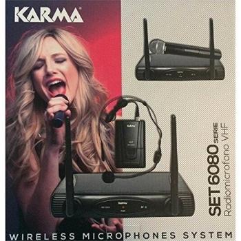 Micrófono diadema VHF KARMA SET 6080LAV-A