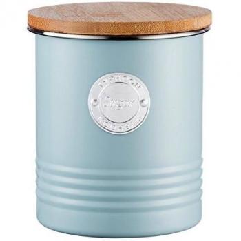 Typhoon 1 Litre Sugar Canister, Steel, Blue