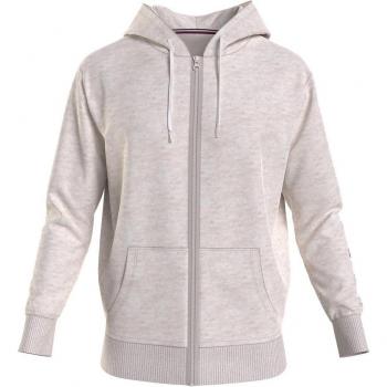 Felpa Con Zip Tommi Hilfiger L Heathered Oat