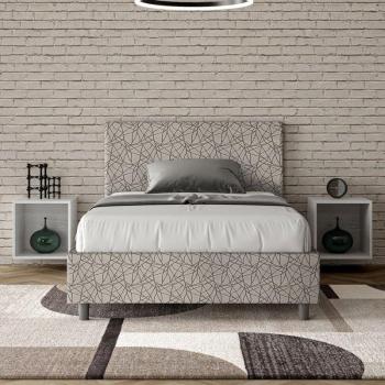 Cama Era 02 Gris con Contenedor