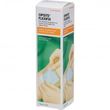Bandage Ophtalmo Opsite Flexiflix 15 cm × 1 m – 1 unité