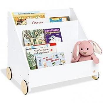 Pinolino® Kinderregal »Lasse«, mit Geheimfach auf der Rückseite, 3 stufenförmig angeordnete Fächer