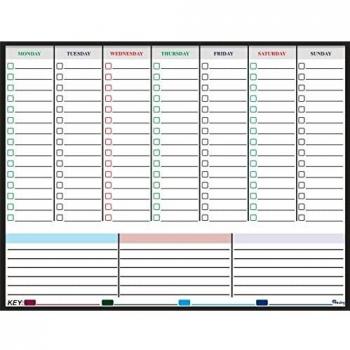 Workout & Meal Schedule Magnet