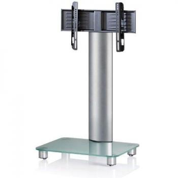 Bilano Base TV con Vetro Opaco e Rotelle