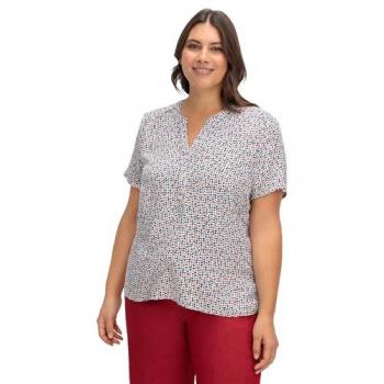 Damen Druckbluse INSPIRATIONEN, mehrfarbig, Gr. 46