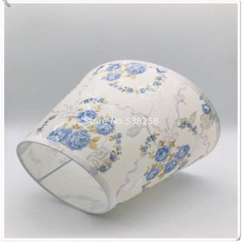E27 Desk Lamp Cover with Patterned Fabric