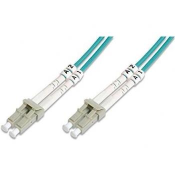 Cable de fibra óptica LC-LC OM3 20m 50/125µ Dúplex Multimodo