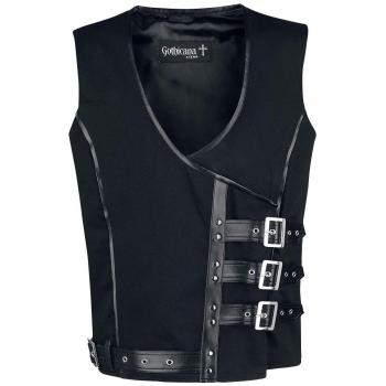 Chaleco Negro Akephalos de Gothicana by EMP