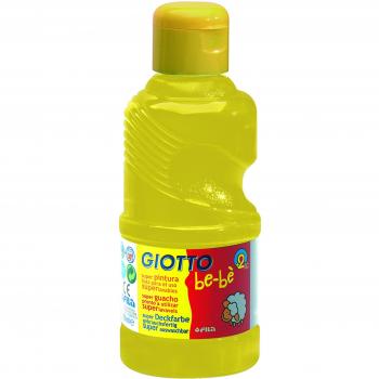 Témpera Giotto Be-Bè 250ml Amarillo