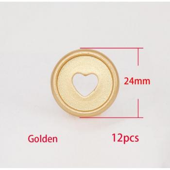 12 Pack 24mm Mushroom Binding Rings
