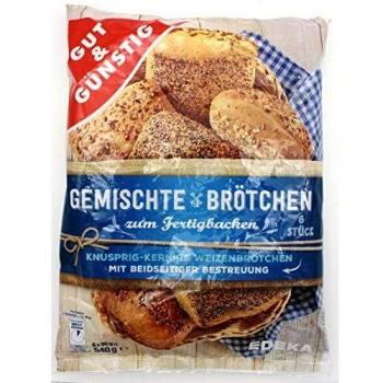 Gut und Günstig Brötchen, 3er Pack (3 x 540g)