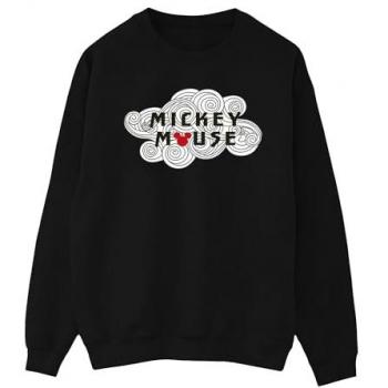 BI40185 Mickey Mouse Black Crewneck
