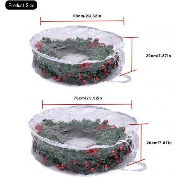 Sachet Circulaire de Conservation d'Arbre Festif