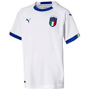 PUMA Kids Sportshirt FIGC Italia Away Replica 176 – TeamPower Blue / White