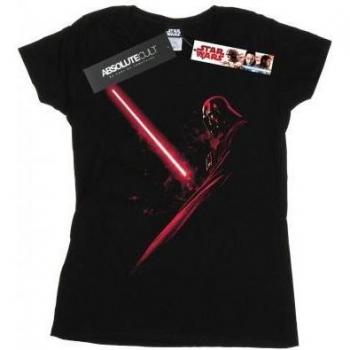 Star Wars Donna L Nero – Darth Vader Ombra Tee