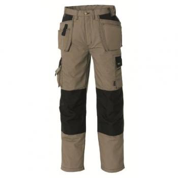 TeXXor Arbeitshose Panama 4312, Khaki/schwarz, Größe 46