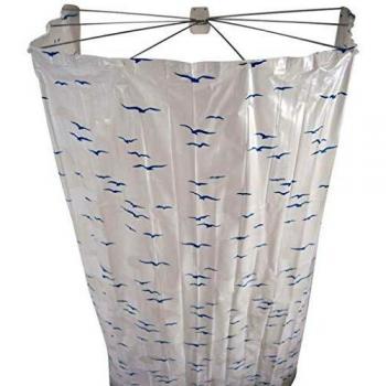 RIDDER Ombrella duschskynke 200 cm blå 58203