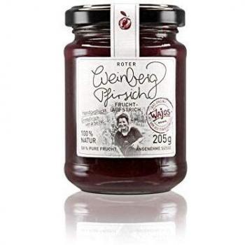 Pfirsich-Weinberg Fruchtaufstrich – Rot