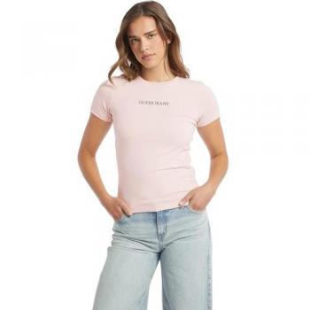 Guess Jeans Maglietta A Maniche Corte Royal Blush L