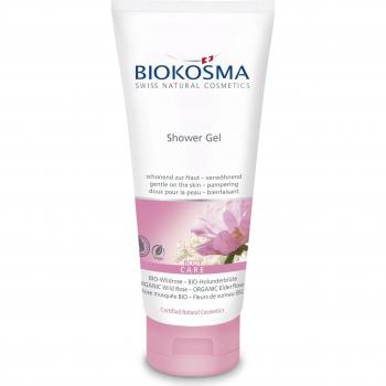 Gel Doccia Naturale Rosa e Fiori di Sambuco, 200 ml