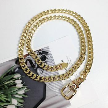Gold Accent Chain Belt
