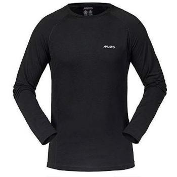 Musto Long Sleeve Base Merino Noir : t-shirt polyvalent voile/ski