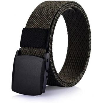 Ceinture camouflage unisexe en toile