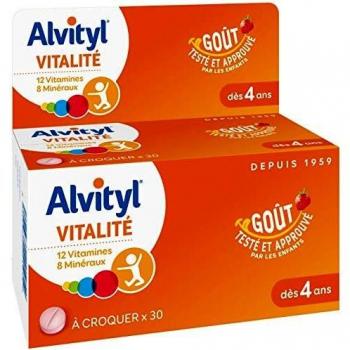 ALVITYL VITALITE 30 COMPRIMES A CROQUER