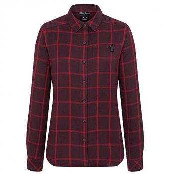 Damen-Serenity Flanellhans Black Diamond – Rot (M)