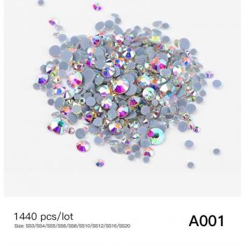 Broca Transparente de Uñas con Detalle Diamantino – Kit Manicura 3D