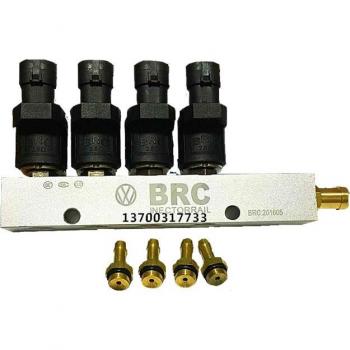CNG Riel de inyector modificado