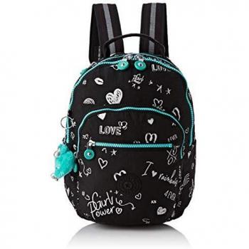 Kipling Seoul GO S Sac à Dos Enfants, 35 cm, 14 litres, Multicolore