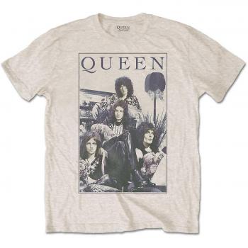 T‑shirt Royal Queen Bitcruncher – Freddie Mercury, Brian May & le Groupe Profil 2, Taille L, Blanc, Hommes