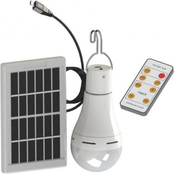 Lámpara de Camping Solar LED Recargable por USB