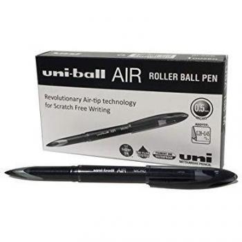 Boligrafo de tinta líquida Uni-Ball Air Micro UBA-188-M Negro 0,5 mm (12 Piezas)