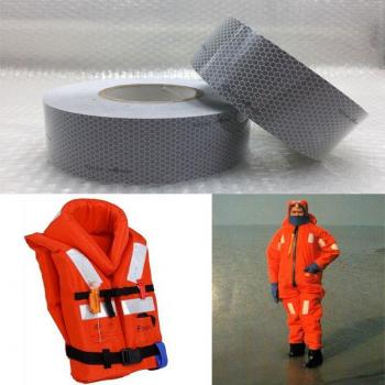 5cmx10m SOLAS Reflective Tape for Safety Clothing