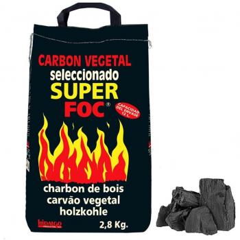 Bolsa Carbón Vegetal 2,8kg Superfoc